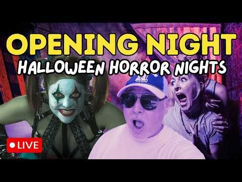 Opening Night of HHN 🎃 Halloween Horror Nights 2026