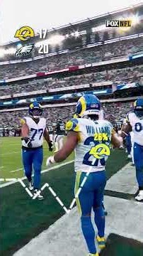 It was a WILD Week 4 win for the Rams against the Eagles #NFL #football #rams