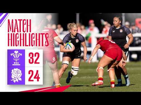 England U18 Women v Wales highlights | 2026 Six Nations Festival
