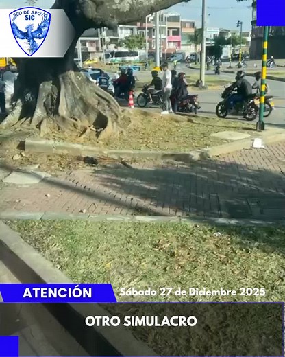 RED DE APOYO SIC | Noticias & Apoyo a la comunidad on Instagram: "#ATENCIÓN 📢| Secretaria de Movilidad realiza otro simulacro a la altura de Comfandi del Prado. #RedDeApoyoSIC"