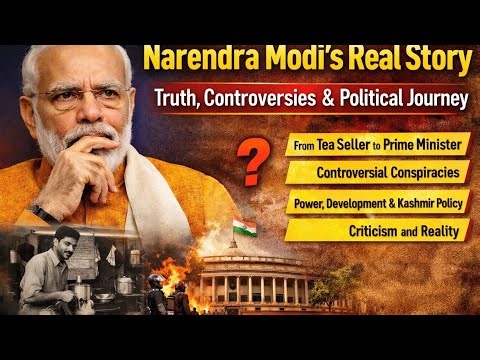 Narendra Modi’s Real Story | Truth, Controversies & Political Journey 
