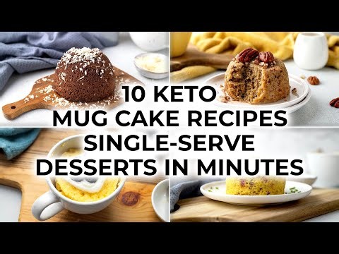 10 Keto Mug Cake Recipes [Single-Serve Desserts in Minutes]