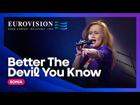 Sonia - Better the Devil You Know (LIVE) | United Kingdom 🇬🇧 | Eurovision 1993