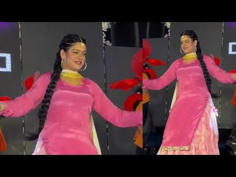 Girls in Pink Satin-Silk Dancing with Music