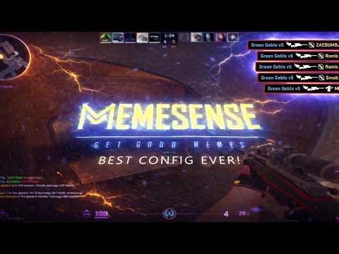 Memesense + VAC-NET CFG Gameplay | CS2