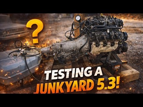 Junkyard 5.3 Test Stand Run… Ready to Install or Total Junk?
