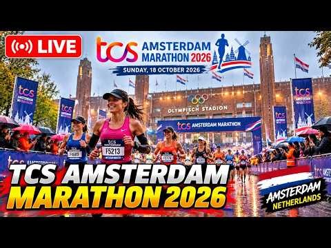 🔴 LIVE: TCS AMSTERDAM MARATHON 2026 🇳🇱