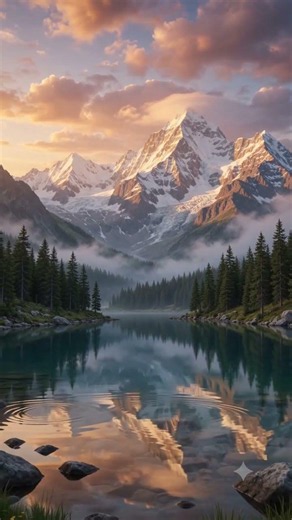 Mountain landscape sunset snow 🌄 Sunset Therapy 🌅 | Relax, Unwind & Enjoy Nature's Beauty #sunset