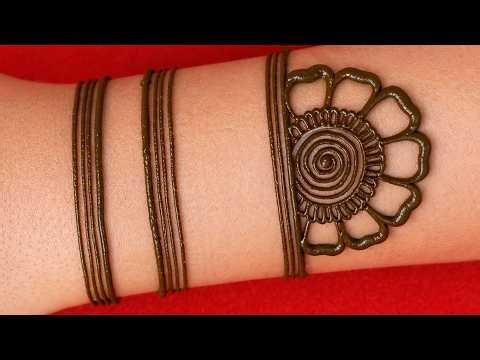 Simple Mehndi Design For Hands | Latest Easy Floral Mehandi Pattern 2026 Beautiful Mehndi Design