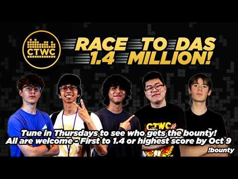 CTWC RACE TO 1.4 MILLION DAS SCORE! FEAT. BENDY, PIXELANDY & MORE! !BOUNTY