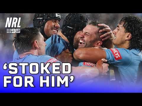 Isaah Yeo on James Tedesco's GAME WINNING try: Origin Presser | NRL on Nine