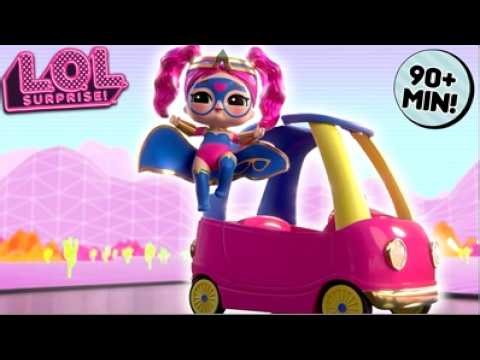 JET-SETTERS! ✈️ Glitter City Vacay & High-Speed Adventures | 90+ Minutes! | L.O.L. Surprise!