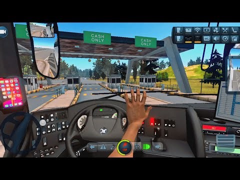 Bus Simulator : Ultimate | Off Road | Toll Cash Only 🚗🚨🏁❌ Zuuks | Mobile Gameplay | Bus Masters