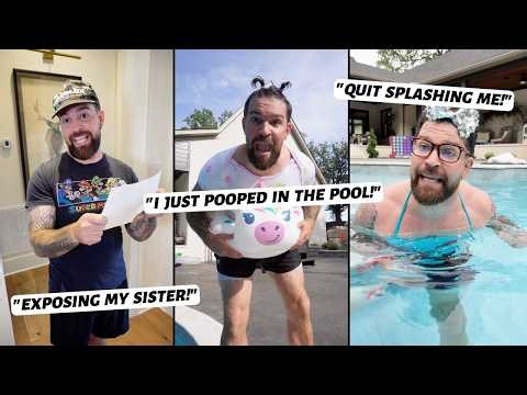 Our FUNNIEST Compilation Yet 😂 | Sibling Pranks & Comedy Skits