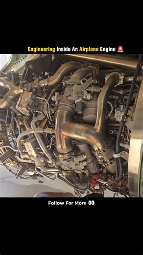 Business | Wealth | Mindset on Instagram: "inside a jet engine is controlled chaos turned into pure thrust. Air rushes in, gets compressed to extreme pressure, fuel ignites, heat explodes, and turbines steal that energy to keep the whole machine alive — all in a nonstop loop of fan → compressor → combustion → turbine → exhaust. What looks like a simple cylinder is decades of engineering refinement: blades designed to survive temperatures hotter than their melting point, internal cooling channels