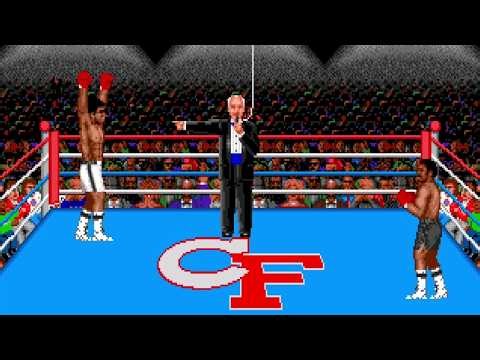 Champions Forever Boxing Game Playthrough on TG16 - Intro & Gameplay