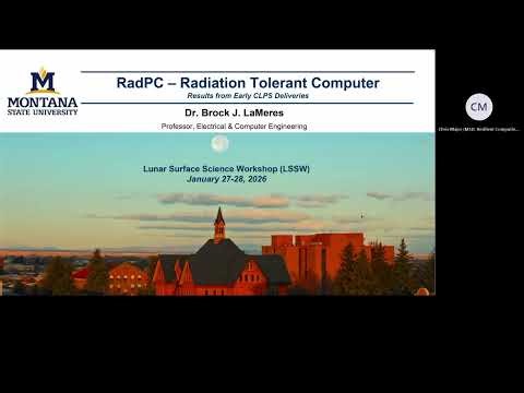 Lunar Surface Science Workshop: CLPS Overview and Early CLPS Science Results - Chris Major