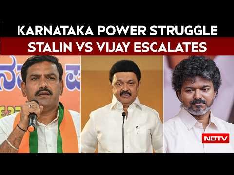 Karnataka Power Struggle | Stalin Targets Vijay | Jagan Calls Election Law Support A Mistake