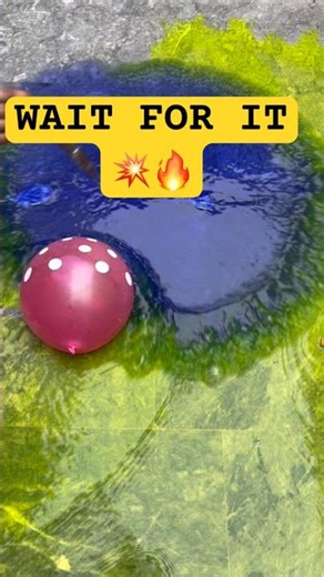 Reverse Balloon POP 🎈💥 Color Explosion ASMR ? So Satisfying #Shorts #asmr #relaxing