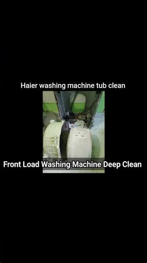 Haier washing machine master cleaning. Deep clean self clean. Washing machine drum clean. tub clean