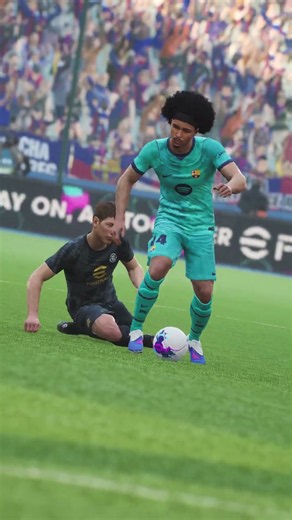 Unstoppable⚡ 🎮 Recreated in @play_efootball #fcbarcelona #shorts