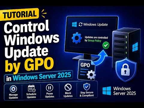 How to Control Windows Update by GPO in Windows Server 2025