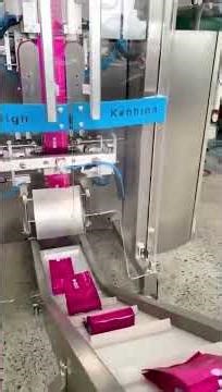 High Speed Auto Filling Sealing Machine CE Approved Quad Seal Stand Up Pouch for food