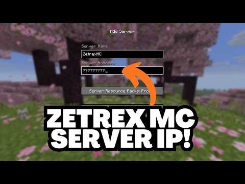 Minecraft ZetrexMC Server IP Address