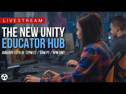 The New Unity Educator Hub