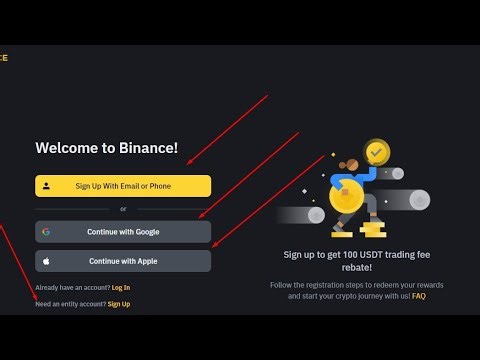 The correct way to open an account on the Binance platform 2026