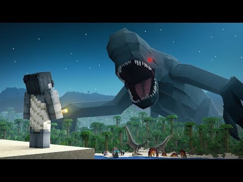 Surviving The Distorted Rex For 100 Days in Minecraft