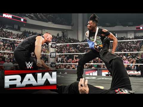 Bron Breakker SPEARS an injured Je'Von Evans: Raw highlights, Oct. 12, 2026