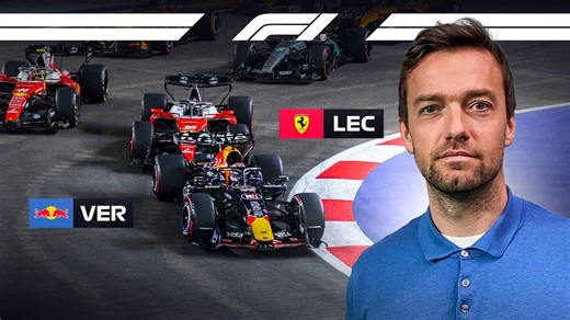 A Closer Look At The Race Start & Strategies In Singapore | F1 TV Palmer's Analysis
