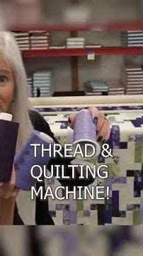 PICKING THREAD & QUILTING MACHINE! #artsandcrafts #quilting #quilt