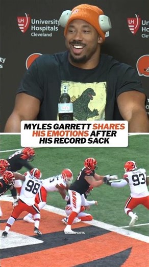 "It was everything I expected." 😤 #nfl #browns #mylesgarrett