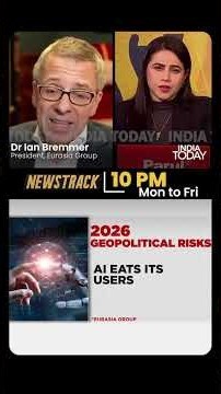 Ian Bremmer on Top Risks 2026: Why India Holds a Strong Strategic Edge Globally | #usvenezuela