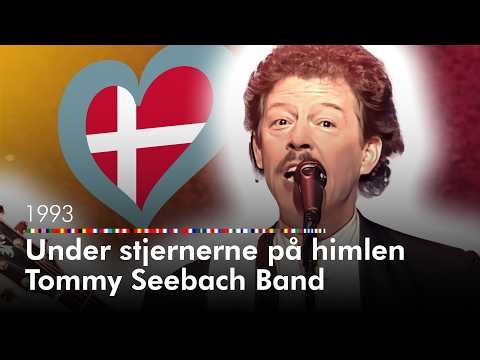 UNDER STJERNERNE PÅ HIMLEN – TOMMY SEEBACH BAND 🇩🇰 | Denmark | Eurovision Song Contest 1993 [2K]