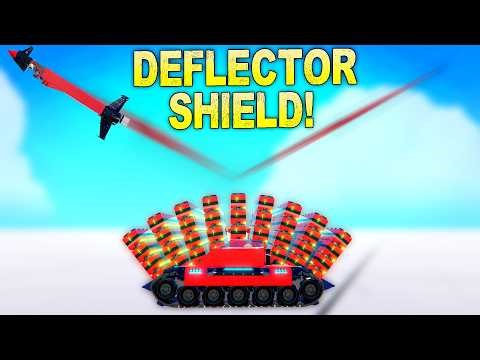 I Built a MAGNETIC DEFLECTOR SHIELD to REPEL MISSILES!