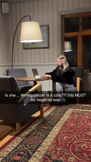 We get why it looks shocking 😅 But no, it’s not illegal. She’s mining Bitcoin using One Shot Miner ⚡️ Low power, quiet, beginner-friendly, and designed for everyday setups. Bitcoin mining has evolved. Curious how it works? 👀 Learn more and see the setup for yourself Link in bio 😉 #oneshotminer #bitcoinmining #bitcoin #btccommunity #cryptolifestyle cryptotech modernmining digitalassets futureoffinance cryptobeginners bitcoinlife | One Shot Miner