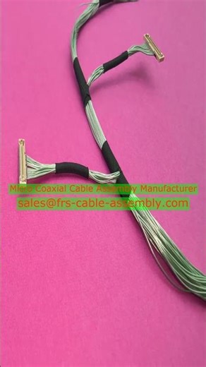 ultra-fine coaxial cable 46 AWG ultra‑fine micro coax cable ipex 20976-040E-01 Dynamic EQ Adjustment