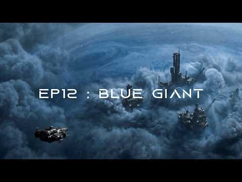 Blue Giant: Dark Sci-Fi Ambient Music for a Floating Gas Colony | 2 Hours of Atmospheric Drift