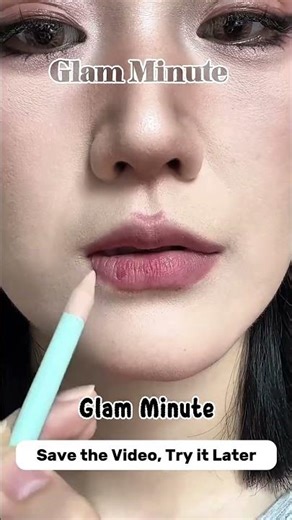 Korean Gradient Lip Tutorial 💋 |Easy K-Beauty Lipstick Hack for Soft Natural Lips#koreanmakeup #ootd