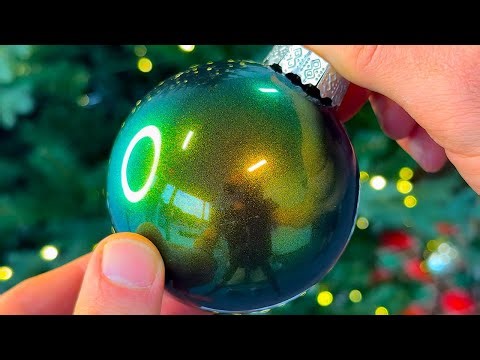 We Tried Filling Glass Ornaments with Insane HyperShift Paint