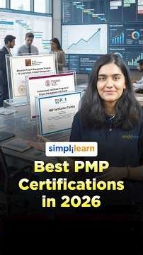 Top PMP Certifications 2026 | Which PMP Certification Should You Choose? | #Shorts | #Simplilearn