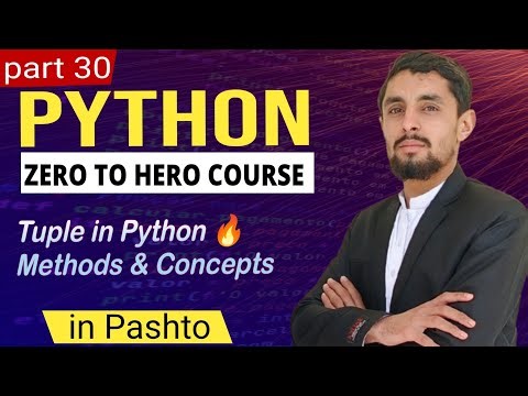Python Tuple and Tuple Methods Explained Step by Step | in Pashto
