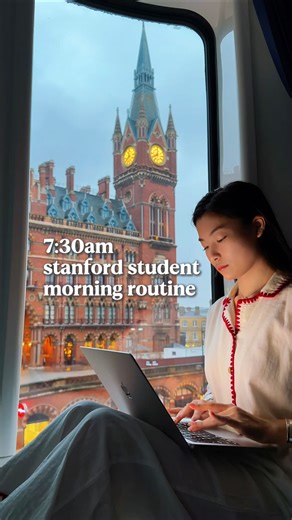 Mia Yilin on Instagram: "7:30am stanford student morning routine 🌟 #productivity #study #college #vlog #bloompartner @bloomsupps"