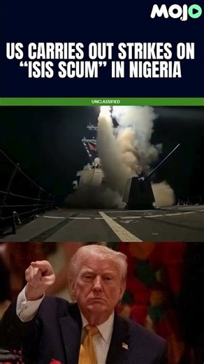 #Watch Trump Launches US Strikes On ISIS "Scum" In Nigeria | "Radical Terrorism Has No..." #trump