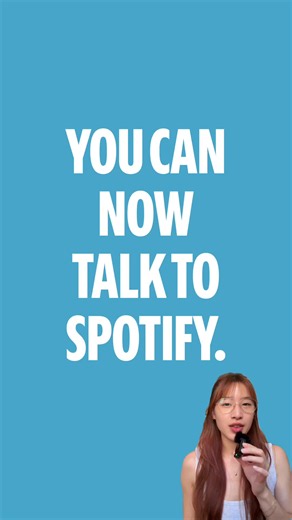 Your music app just got a little more conversational. Talk to Spotify to discover music, explore your listening, and learn more about what you're hearing ⭐