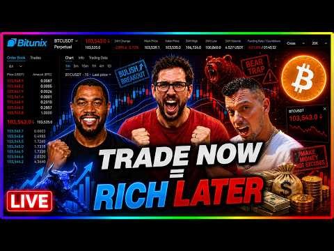 BTC Live Trading & Analysis. More Upside?