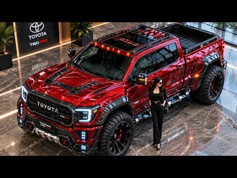 2027 Toyota Tacoma TRD Pro REVEALED! 🔥 Red Beast, Insane Off-Road Power & New Features!